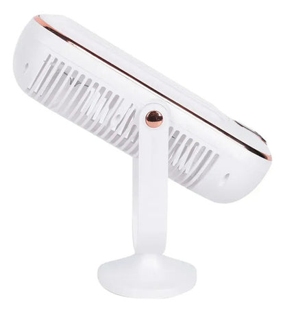 Ventilador Escritorio Usb Blanco Blanco