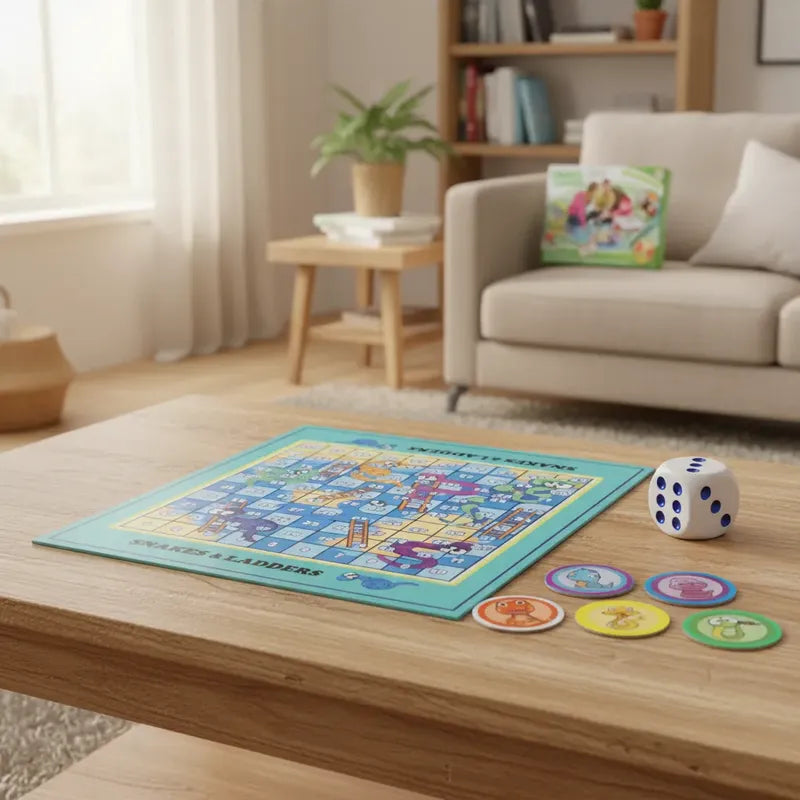 Juego De Mesa Serpientes Y Escaleras Magnético