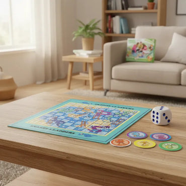 Juego de Mesa Serpientes y Escaleras Magnético - imagen 2