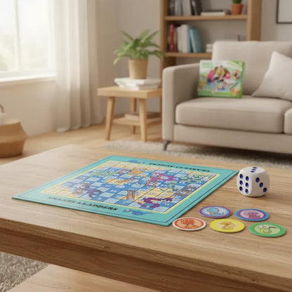 Juego De Mesa Serpientes Y Escaleras Magnético
