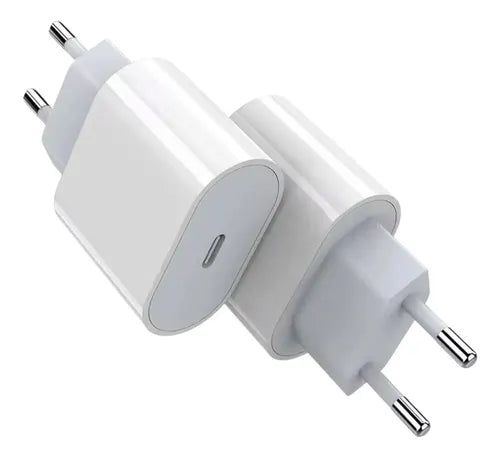 Adaptador Enchufe Usb C 35w Compatible Para iPhone Blanco