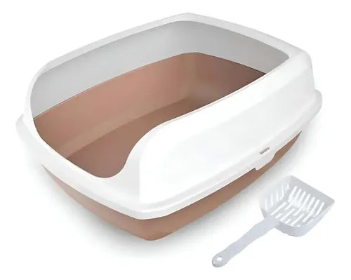 Arenero Grande Gato Xl Bandeja Sanitaria 56x42 Antiderrame