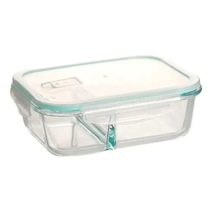 Tupper Hermético Vidrio 1040ml Transparente