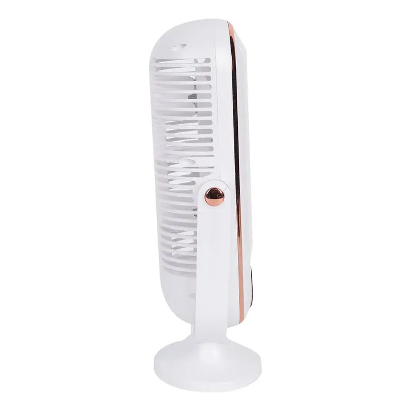 Ventilador Escritorio Usb Blanco Blanco