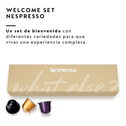 Cafetera Nespresso Essenza Mini Con Espumador De Leche Negro