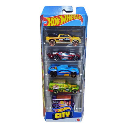 Pack Hot Wheels 5 Autos Escala 1:64 Elige Tu Modelo