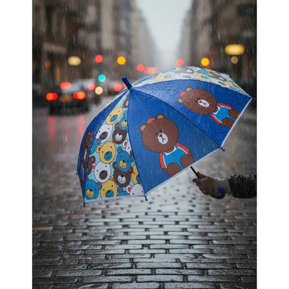 Paraguas Grande Para Niños Resistente Sombrilla Lluvia Sol Varios