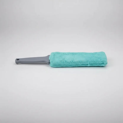 Plumero De Microfibra 8cm X 39cm Celeste