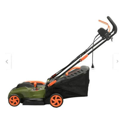 Cortadora De Pasto Eléctrica 1400 W Bauker Verde/naranja