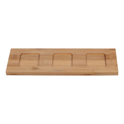 Set De Pocillos Más Tabla De Madera