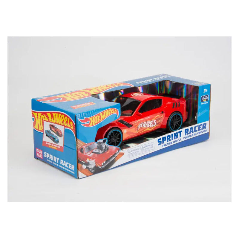Vehículo Auto A Fricción Hot Wheels Sprint Racer 25cm