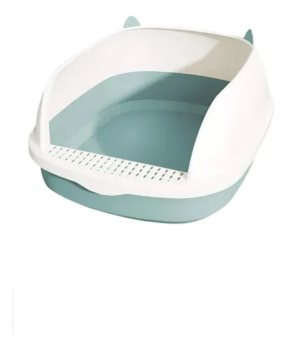 Arenero Para Gato Bandeja Sanitaria 40x33 Con Borde Antiderr