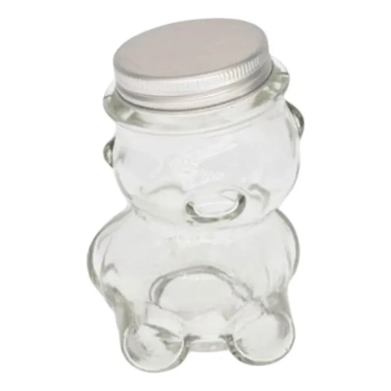 Pack 12 Botella Osito De Vidrio 130 Ml Vidrio