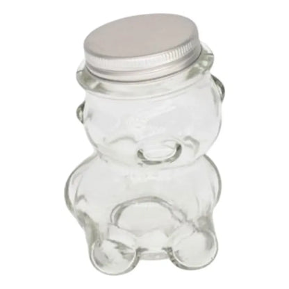 Pack 12 Botella Osito De Vidrio 130 Ml Vidrio