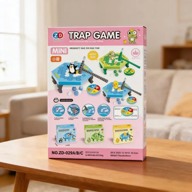 Juego De Mesa Salva Pinguino Trampas Infantil Modelo Variado