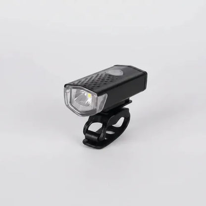 Luz Bicicleta Recargable Luces Delantera Led  Ciclismo Negro