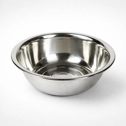 Bowl Acero Inoxidable Ensaladas Cocina Reposteria 55cm Plateado