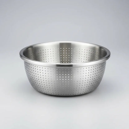 Colador Escurridor Acero Inoxidable 30cm Pasta Cocina Acero Inoxidable