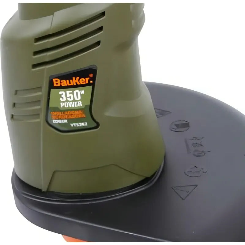 Orilladora Eléctrica 350w Bauker Color Verde