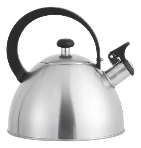 Tetera Acero Inoxidable Silbante 2,5 Litros Plateado
