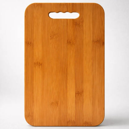 Tabla De Picar De Bambu Para Cortar Y Rebanar 30x40cm Lisa Marrón