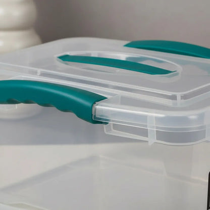 Caja Organizadora De 6 Litros Con Tapa Transparente