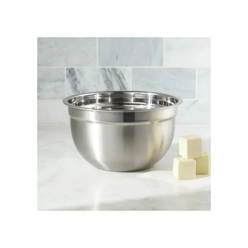 Pack 4 Bowl Acero Inoxidable 28cm Ensaladera Bowl 28x 12,5cm Plateado