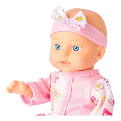 Muñeca Bostecitos Babydoll 4 Sonidos 30cm