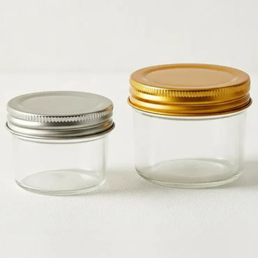 Pack 12 Frascos De Vidrio  100ml Tapa Metalica Vidrio