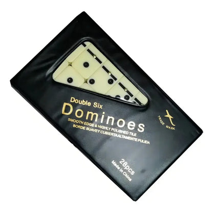 Juego De Dominó De 28 Piezas Con Funda
