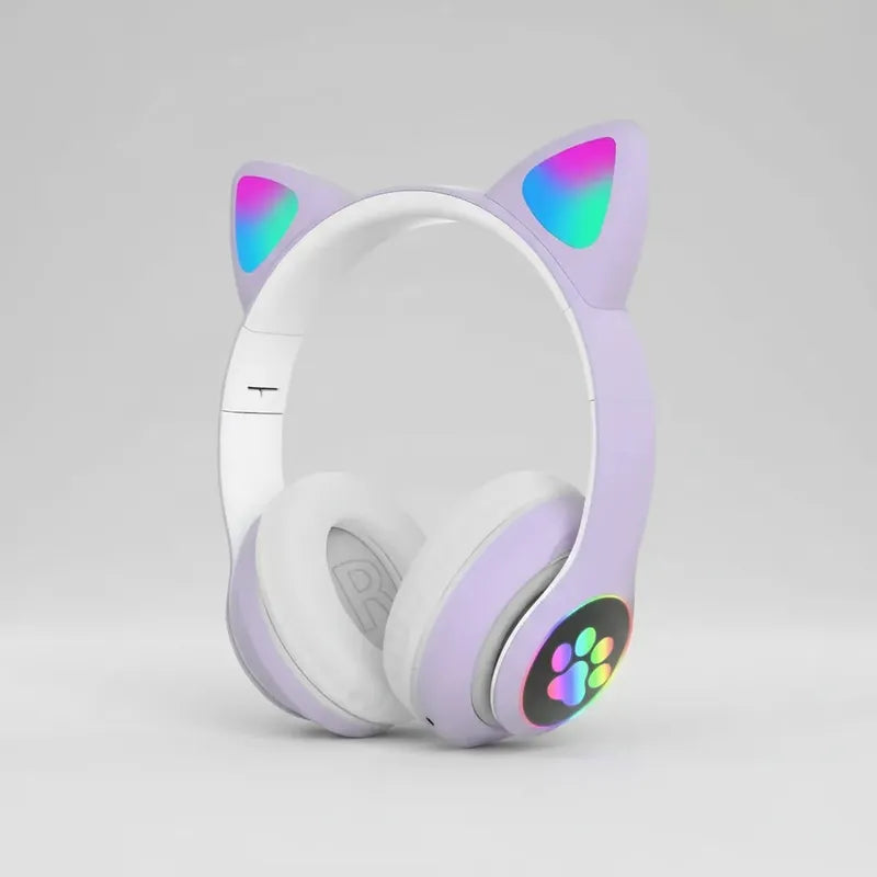 Auriculares Inalámbricos Gato Gaming Stn-28 Led-niña