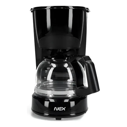 Cafetera Eléctrica Goteo 4 Tazas 650ml Automática Filtro Nex Negro