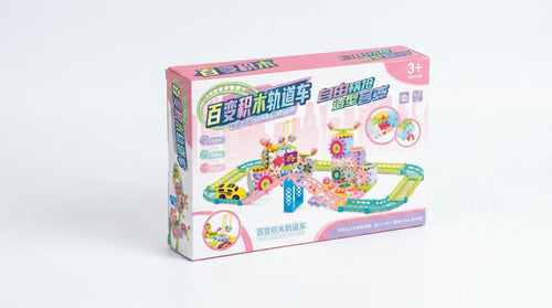 Juego Construcción Engranajes Giratorios Infantil