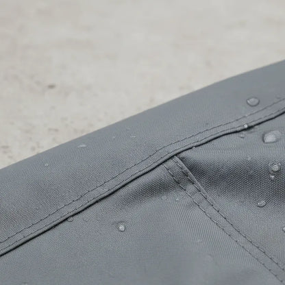 Funda Cubre Moto Impermeable Doble Costura Gris