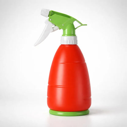 Botella Spray Plástico Con Dosificador 400ml Rojo