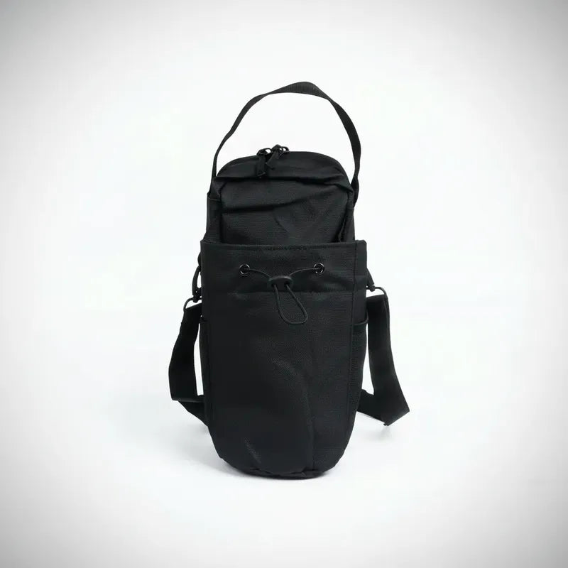 Bolso Magnético Para Gym Porta Botella-teléfono Negro