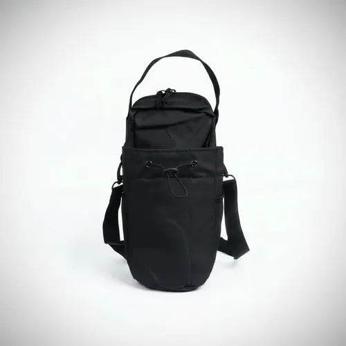 Bolso Magnético Para Gym Porta Botella-teléfono Negro
