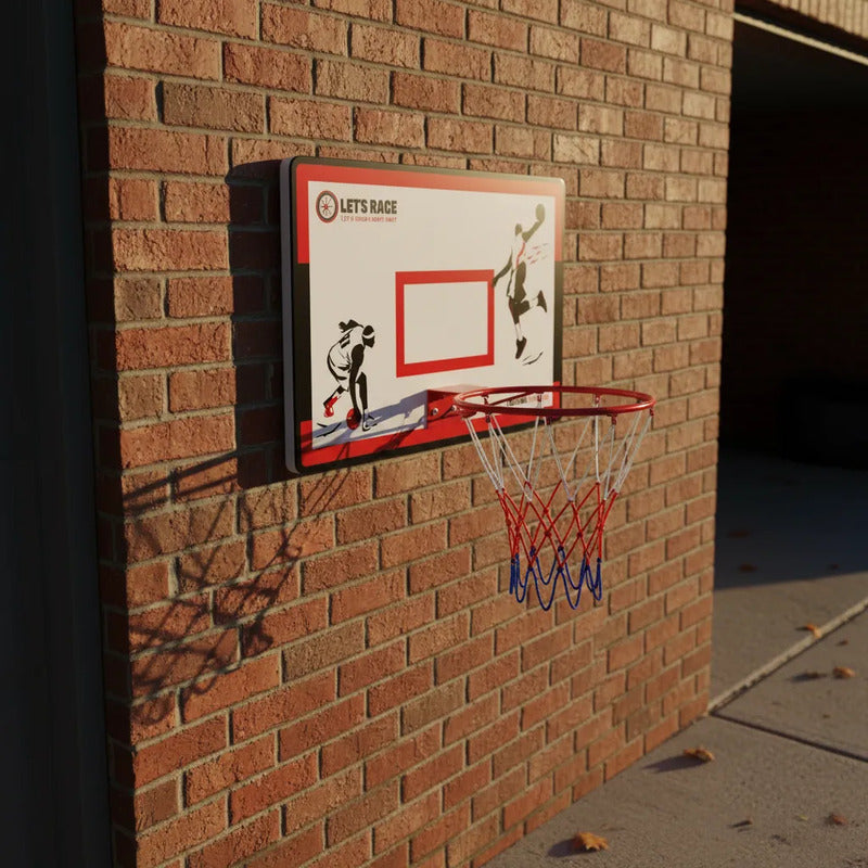 Mini Canasta De Baloncesto De Juguete Sobre La Puerta