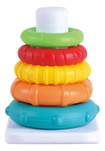 Junior Learning Set Include Stacking Rings & Bucket