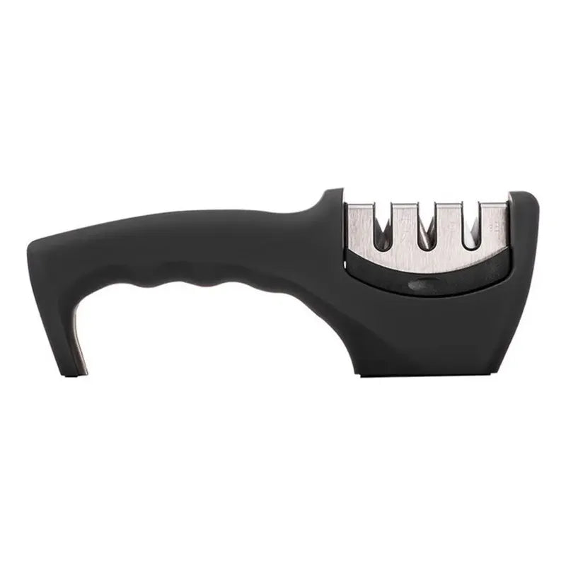 Afilador De Cuchillos Tijeras De 3 Filos De Acero Inoxidable