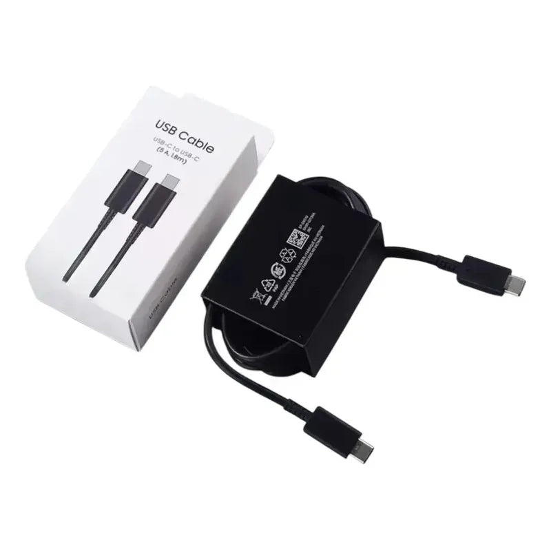 Cable Tipo C Para Carga Rápida, Para Samsung De 1 Mts Negro