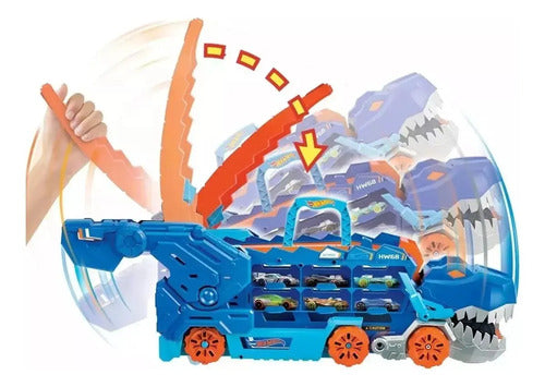 Camión Transportador Multicolort-rex Ultimat Hot Wheels City Multicolor