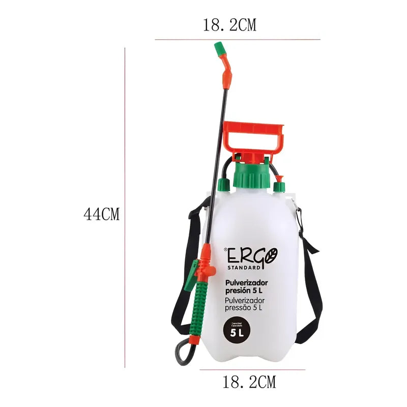 Ergo Pulverizador Manual 5 Litros Blanco Blanco