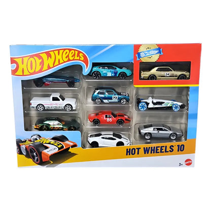 Hot Wheels Pack De 10 Autos Coleccionables 1:64 Variado