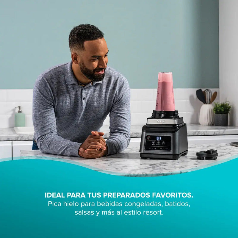 Licuadora Portátil Ninja Professional Plus Bn750 2.1 L Negra Negro/plateado