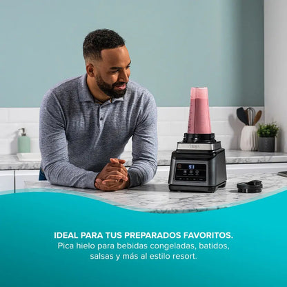 Licuadora Portátil Ninja Professional Plus Bn750 2.1 L Negra Negro/plateado