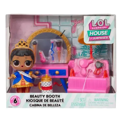 Muñeca Lol Surprise House Beauty Booth Kiosque De Beauté