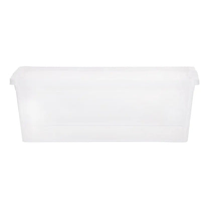 Caja Organizadora 6 Litros Transparente Blanco