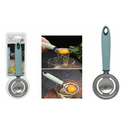 Separador De Huevos De Acero Inoxidable Verde Menta