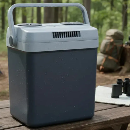Cooler Electrico 19litros 220v/ 12v Klimber. Auto/hogar Gris